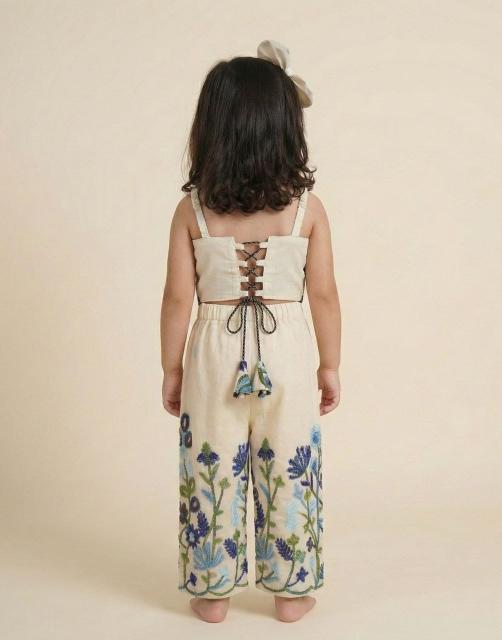 Flora Co-ord set cotton Kids clothing wholesale market in Surat - wholesale export